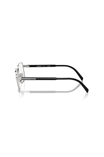 Prada Man Rectangle Eyeglasses- Pr A55v - Lense Size:51mm - Silver