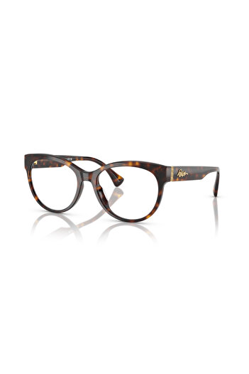 Ralph Lauren Ralph Woman Phantos Eyeglasses- Ra 7173u - Lense Size:53mm - Shiny Havana
