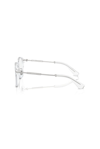 BURBERRY Woman Round Eyeglasses- Be 2412d - Lense Size:52mm - Transparent