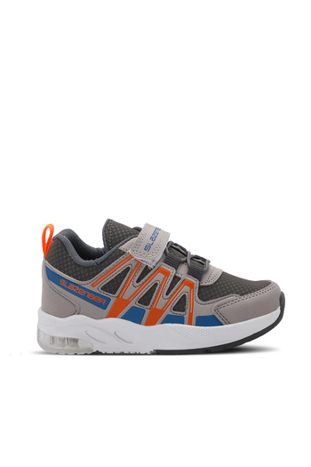 Slazenger Elips Unisex Kids Sneaker Shoes Gray