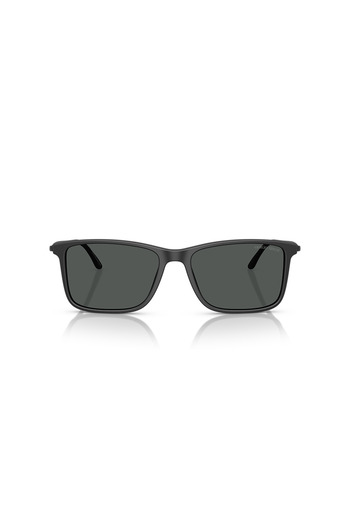 Giorgio Armani Man Rectangle Sunglasses- Ar 8218 - Lense Size:56mm - Matte Black