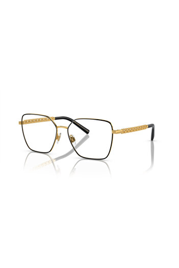 Dolce&Gabbana Dolce & Gabbana Woman Square Eyeglasses- Dg 1351 - Lense Size:54mm - Gold/black