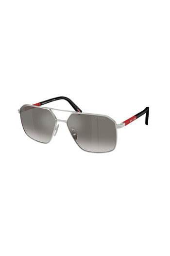 Prada Linea Rossa Sunglasses Model S;;a50s, 60, 1bc, 02m Gray For Male