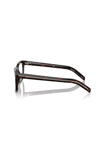 Prada Man Pillow Eyeglasses- Pr A13v - Lense Size:52mm - Radica Tortoise