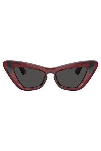 BURBERRY Woman Cat Eye Sunglasses- Be 4421u - Lense Size:51mm - Bordeaux