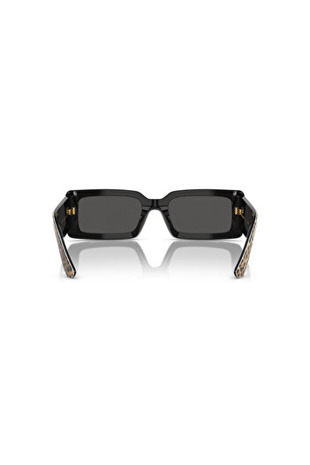 Dolce&Gabbana Dolce & Gabbana Woman Rectangle Sunglasses- Dg 4416 - Lense Size:53mm - Top Leo On Black