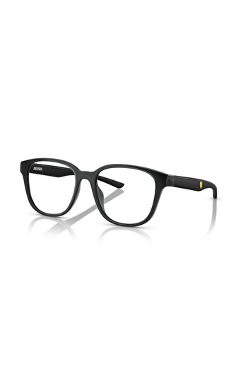 Scuderia Ferrari Ferrari Scuderia Unisex Round Eyeglasses- Fz 8015u - Lense Size:52mm - Grey Transparent