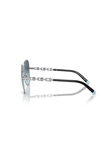 Vogue Tiffany Woman Pilot Sunglasses- Tf 3086 - Lense Size:57mm - Silver