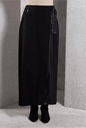 Alvina 60624 Model Belted Skirt