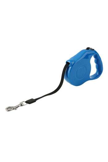Other Long Retractable Training Leash Blue