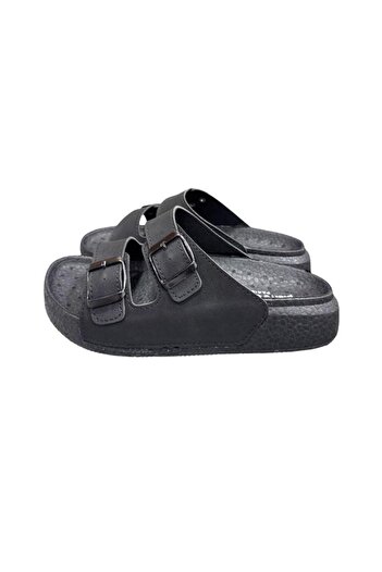 Pierre Cardin Double Banded Adjustable Anatomical Sole Slippers