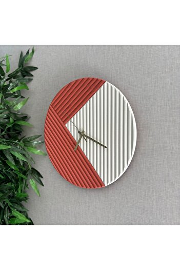 MERKARE Streamer Model, Bohemian, Scandinavian Design Wall Clock (Hand Made) 40X40Cm