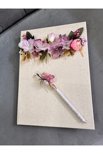 Elit nikah şekerleri Memory book and pen