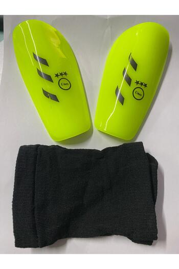 unes Red Goalkeeper Gloves and Shinpad Set