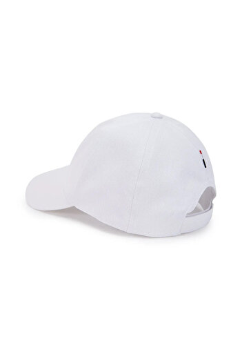 U.S. Polo Assn. ΠΟΛΟ ΑΣΣΝ. ΥΦΑΝΤΟ ΥΦΑΣΜΑ ΛΕΥΚΟ ΚΑΠΕΛΟ