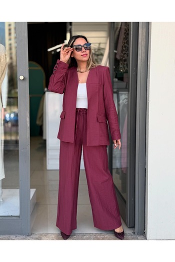 Rozella Butik Perry Suit Jacket Pants Set