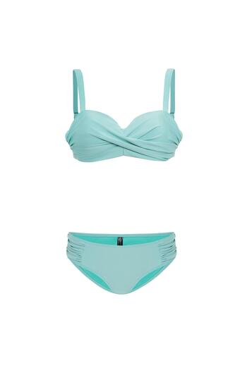 AQUAVİVA Aquaviva Women's Mint Biana Rotating Strapless Bikini Set