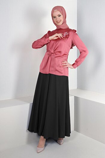 Alvina BELTED FLUFFY SKIRT 60407
