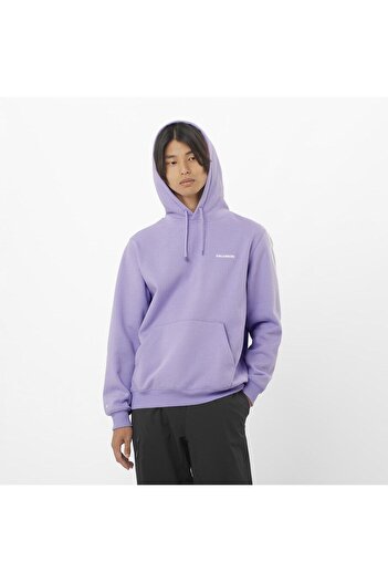 Salomon Ανδρικό φούτερ LOGO VIOLET TULIP LC2522800