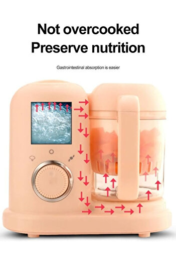Primo Plus Multi-functional electric steam baby food processor