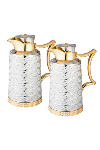 ALSAIF Saif Star Thermos Set, 2 Pieces, 1 Liter
