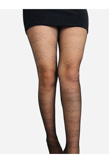 Penti Penti̇ Paola Patterned Panty Stockings 15 Den