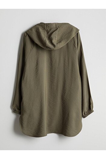 LC Waikiki Lcwaikiki Classic Hooded Oversize Women's Jacket