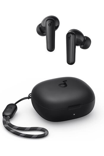 Soundcore سماعات أذن لاسلكية R50i بتقنية بلوتوث 5.3، مدة تشغيل تصل إلى 30 ساعة، مقاومة للماء IPX5