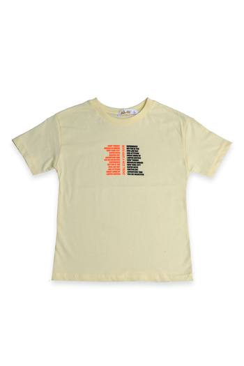 ALG KİDS Trendy Text Print T-Shirt