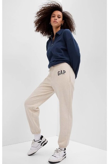 GAP V-Gap Herıtage Jogger Fleece 463492012 Γυναικεία Φούτερ ΜΠΕΖ