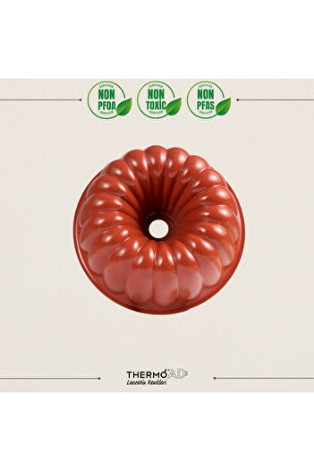 ThermoAD |   Sliced Cake Mold |   Red |   26cm