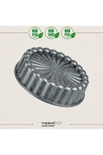 ThermoAD Thermo Tart Kek Kalıbı 26 Cm -gri
