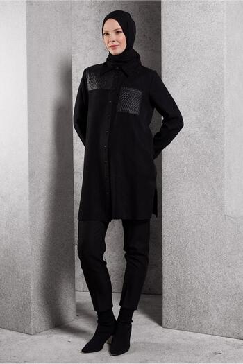 Alvina Shirt Collar Tunic 45102