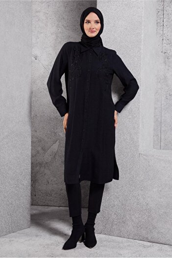 Alvina Jacquard Long Tunic 45044
