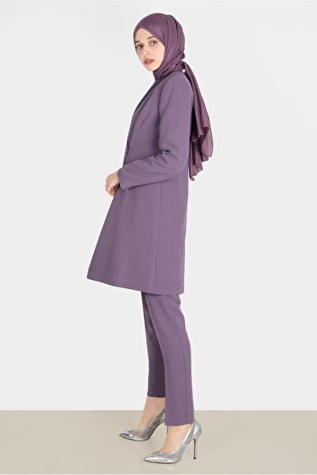 Alvina Triple Stone Embroidery Trousers Set - 30258