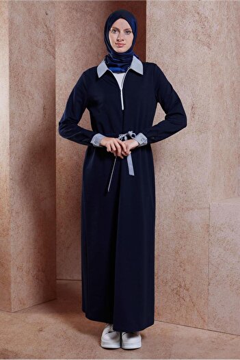 Alvina Tracksuit Dress 44753 - Lace-Up Design