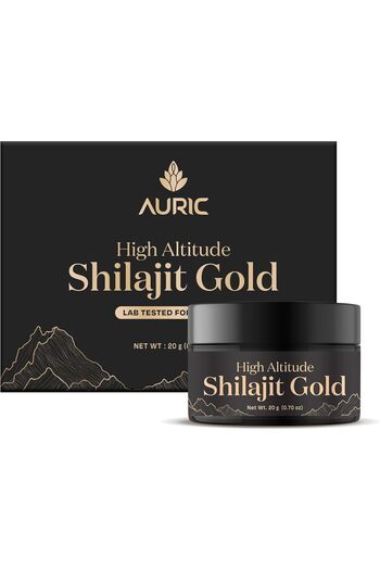 AURIC High Altitude Shilajit/Shilajeet Gold Resin 20g