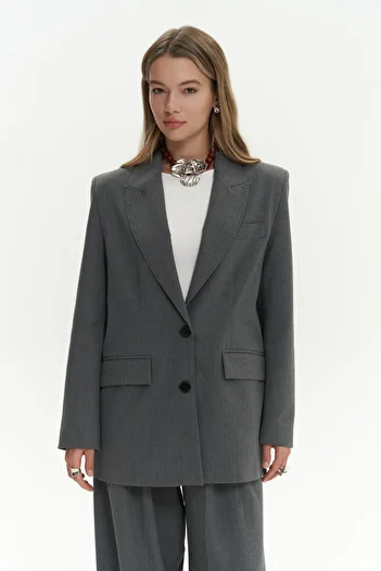 MAİ COLLECTİON Καπνιστό σακάκι γραμμής - Jessica Style