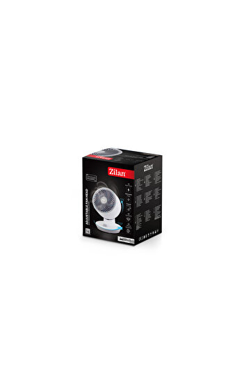 Zilan Ventilator de birou Zilan ZLN1009, 3 trepte de viteza, Oscilatie, Putere 45W