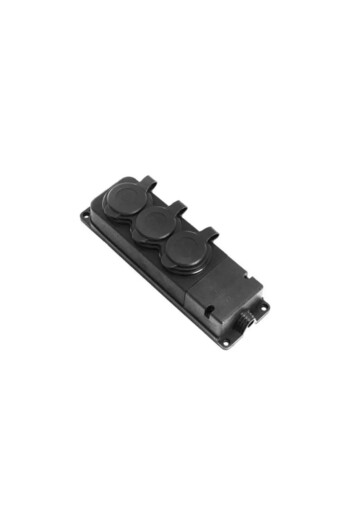 Bylion Monophase Rubber Group Socket Triple 3Kmp-F