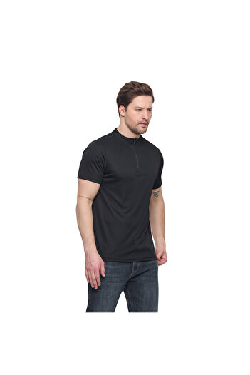 Adams Neo Flex Training Zippered Judge Collar Short Sleeve T-Shirt