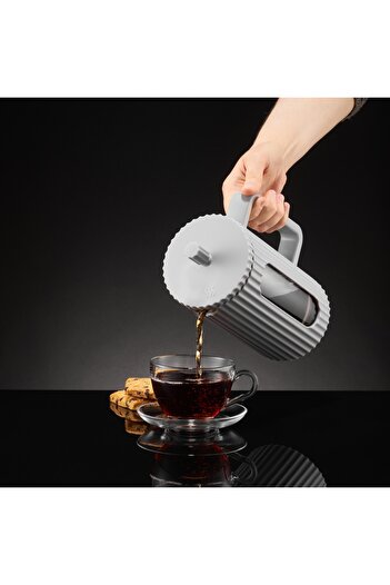 Ambition Tea or coffee infuser filter 600ml, gray, Curly