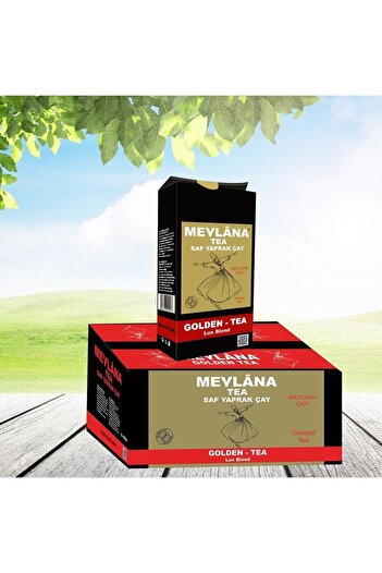 Ceylon Mevlana Tea Saf Yaprak Çay 1000g [10 Adet] × 1 Koli
