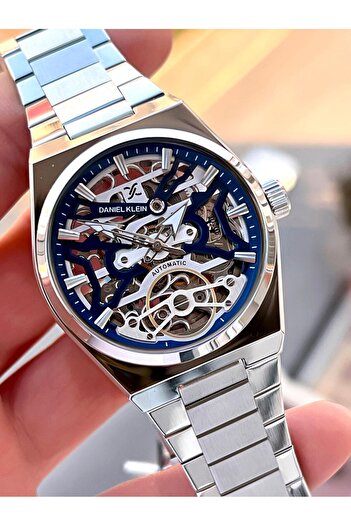 Daniel Klein 30 Mt Water Resistant Men's Wrist Watch with Automatic and Manual Winding Fdk.13857.F4