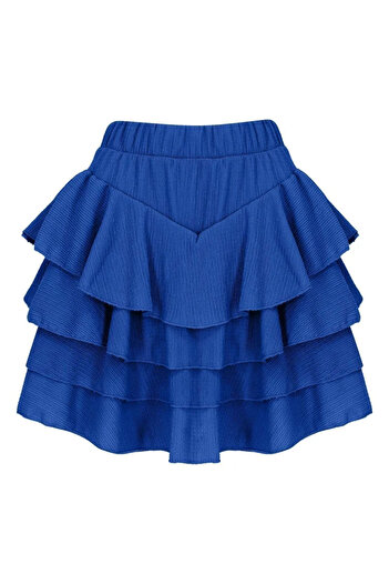 La Sarta Mykonos Skirt Navy Blue Skirt