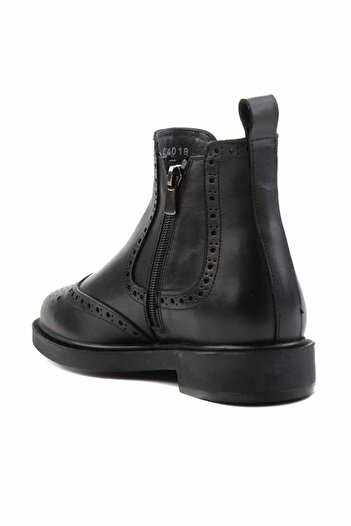 Hush Puppies Black Hakiki Deri Kadın Bot & Bootie Hp0144084303