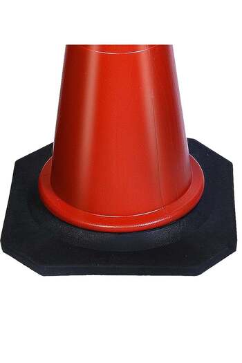 Generic 3 Pack 75cm Traffic Cone - Safety Cone with Reflective Collar for Parking Lot and Driving Training