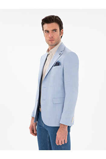 Cacharel Açık Mavi Slim Fit Spor Ceket 50306795-VR003