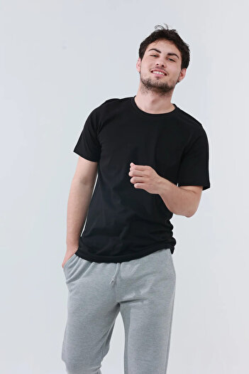 TKT Ανδρικό μπλουζάκι 7 τεμαχίων Regular Fit Comfortable Fit