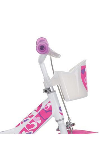 Dino Bikes Bicicleta copii 12'' - Inimioare